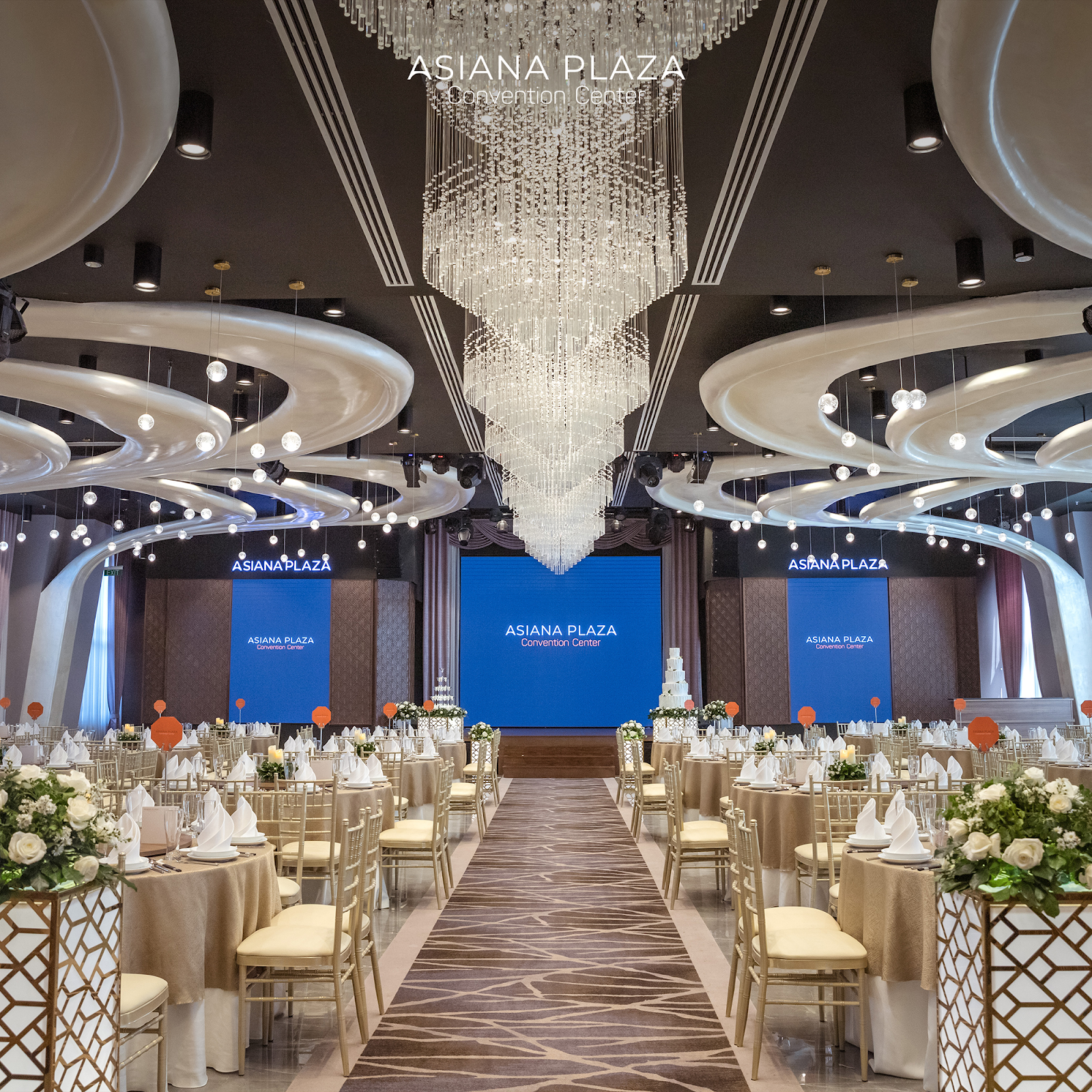 Sảnh cưới đẹp tại Asiana Plaza