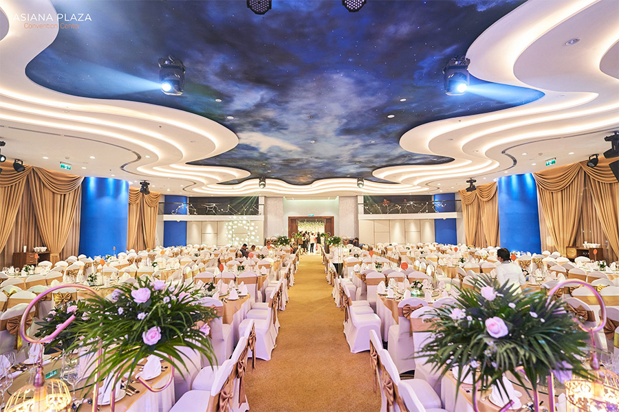 Sảnh tiệc đa dạng