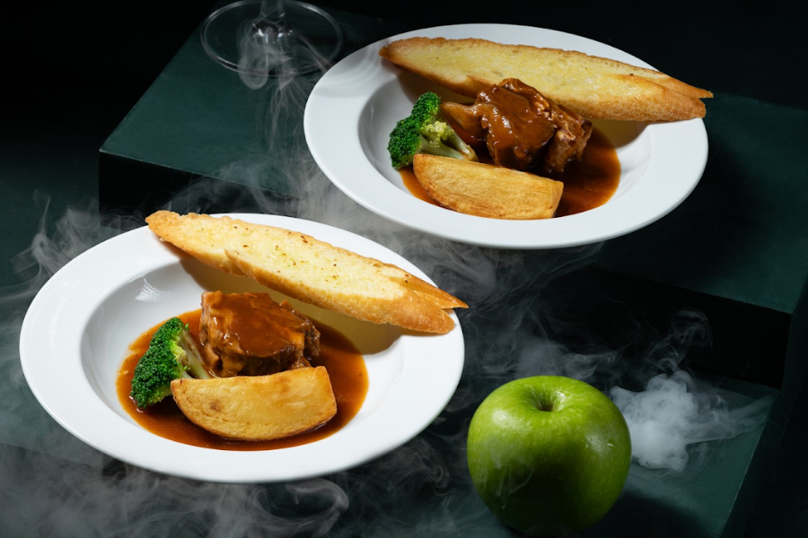 Bò nướng bánh mì