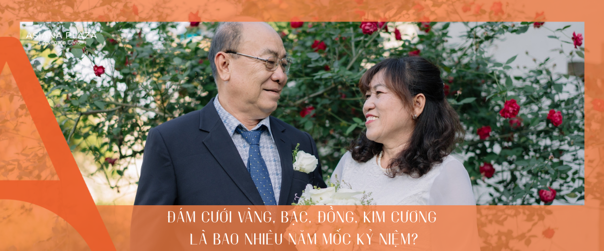 Đám cưới vàng bạc kim cương
