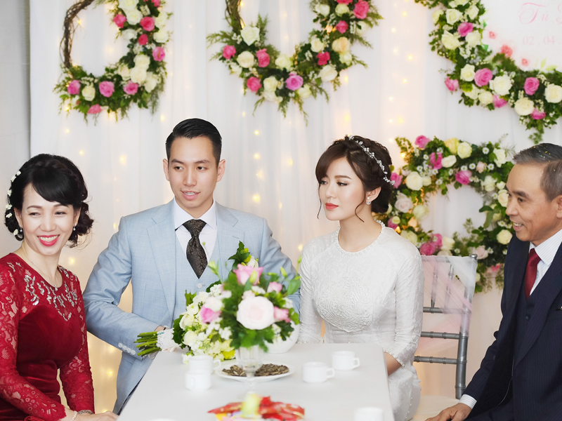 Phát biểu nhà gái dạm ngõ