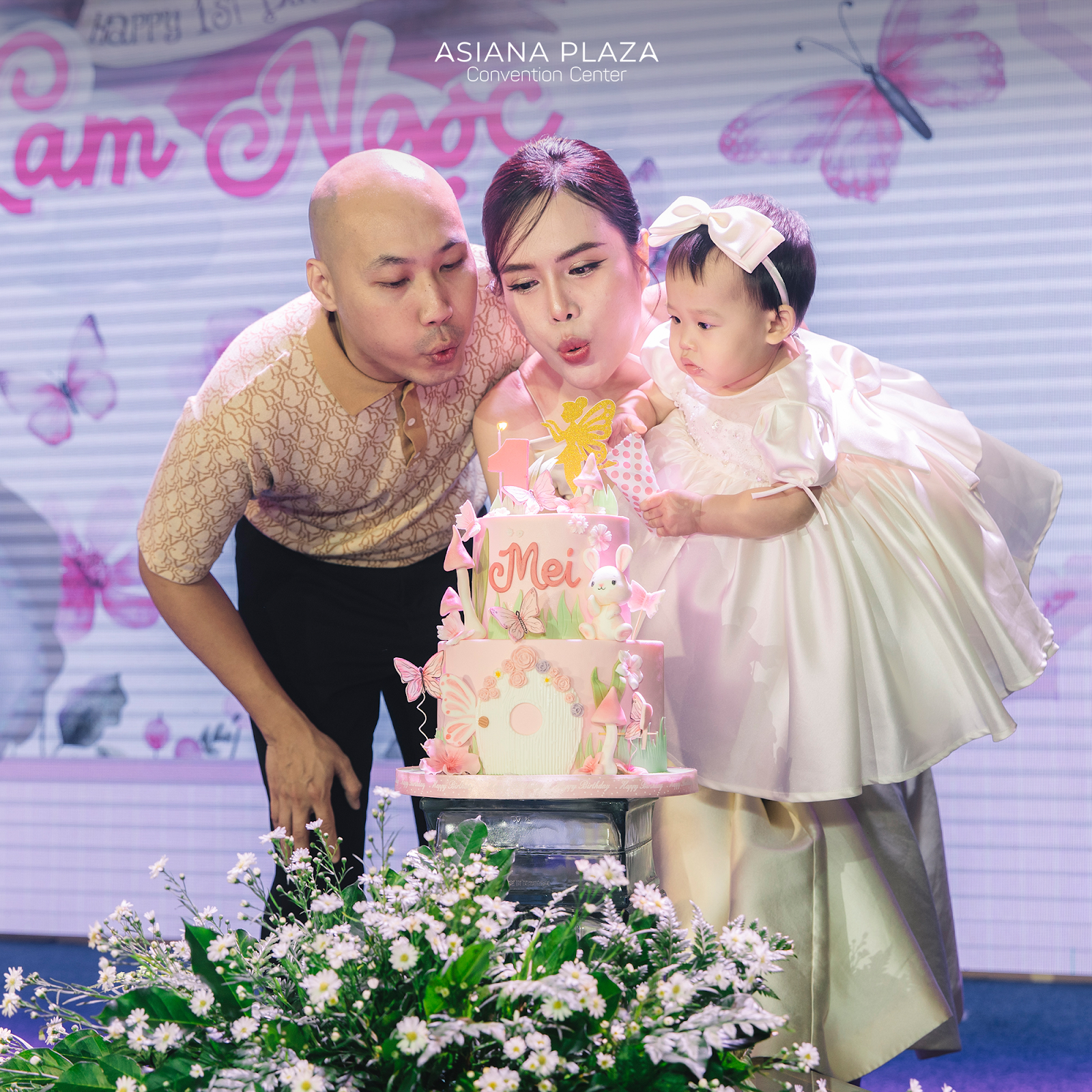Thôi nôi mừng bé 12 tháng tuổi
