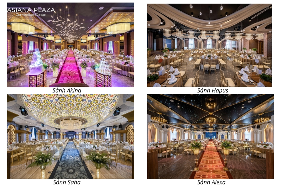 nha hang tiec cuoi Asiana Plaza