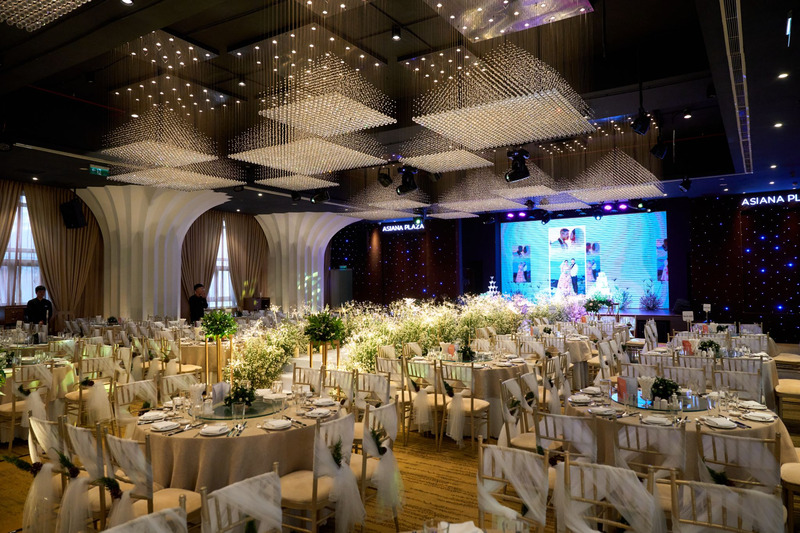Asiana Plaza đồng hành cùng cặp đôi từ lựa chọn sảnh, thực đơn, concept đến điều phối tiệc