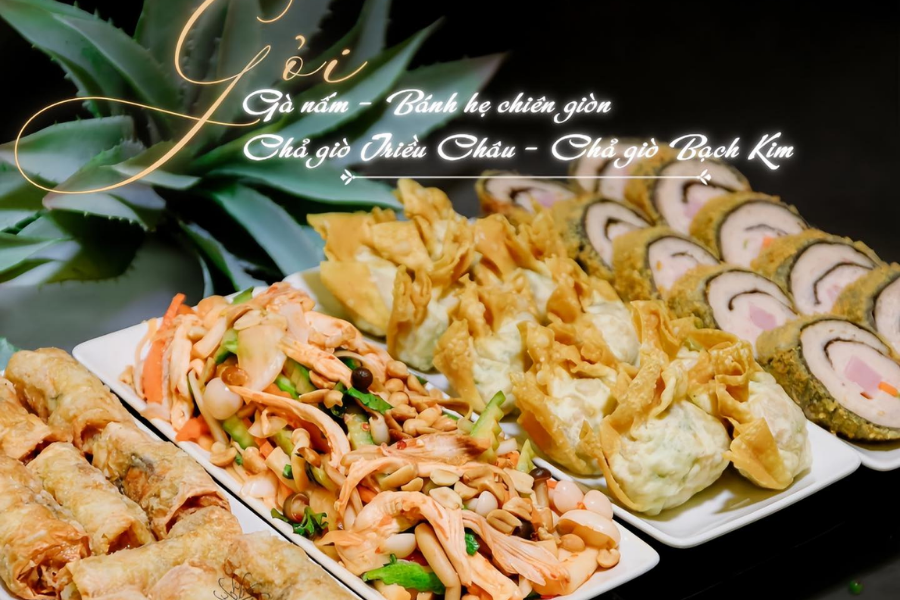 Menu tiệc cưới