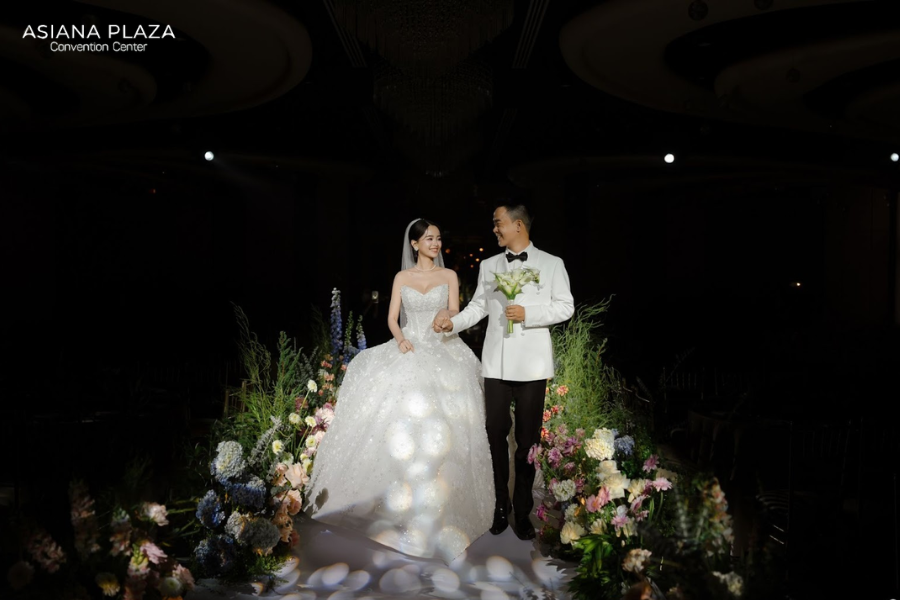 Trang hoàng không gian đón nhà trai