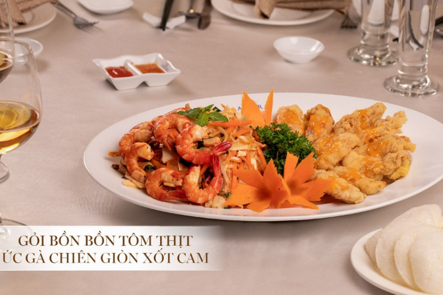 bàn tiệc hội nghị