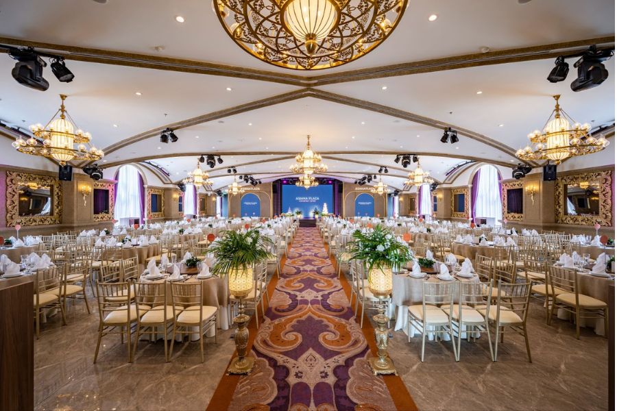 Sức chứa lớn của sảnh tiệc Asiana-Plaza