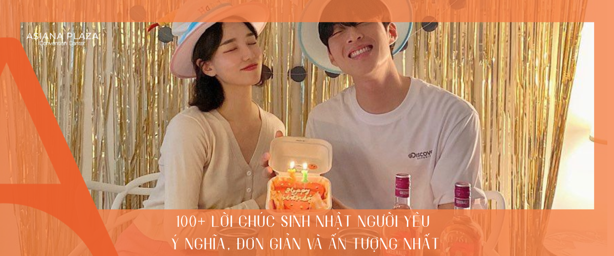 Lời chúc sinh nhật người yêu