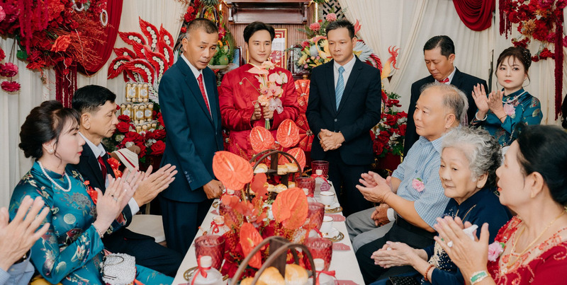 Bài phát biểu dạm ngõ nên ngắn gọn, đủ ý và phù hợp vai trò của từng gia đình