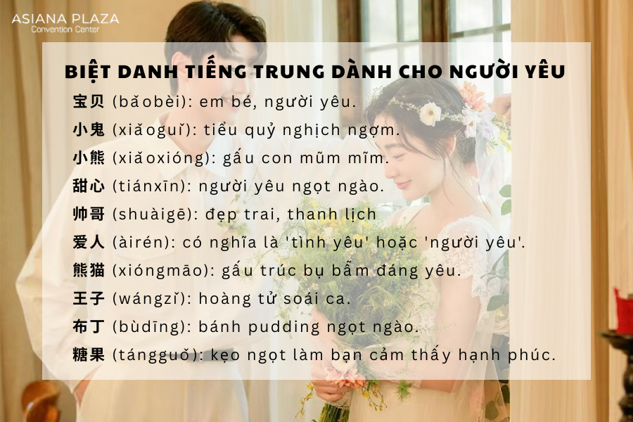 Biệt danh tiếng trung