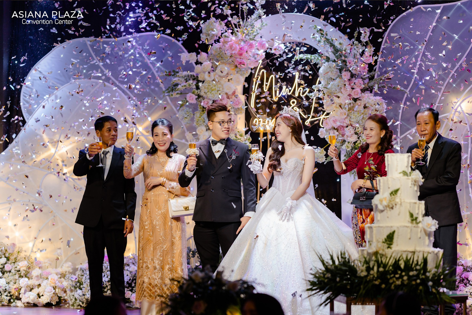 Lời cảm ơn khách từ bố mẹ