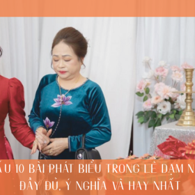 Mẫu 10 Bài Phát Biểu Trong Lễ Dạm Ngõ Đầy Đủ, Ý Nghĩa Và Hay Nhất