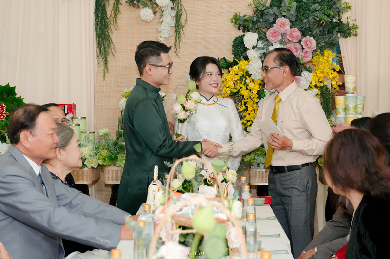 Mẫu phát biểu thể hiện sự đồng thuận và trân trọng thành ý của gia đình nhà trai