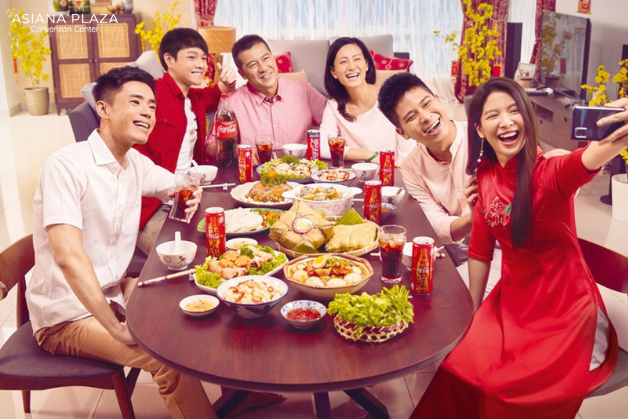 không gian tổ chức tiệc cuối năm hoài niệm Tết xưa