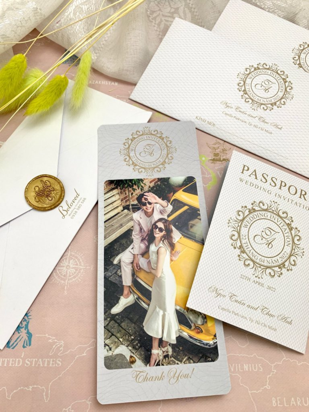 mẫu thiệp cưới hiện đại