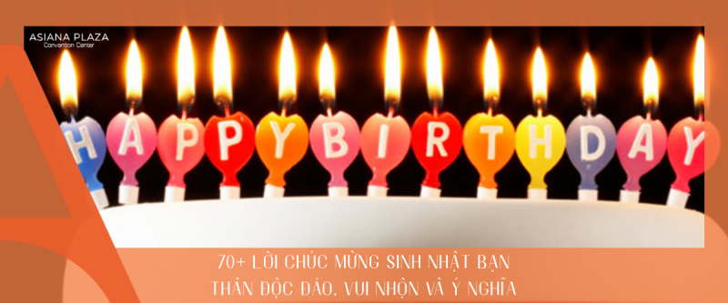 Chúc mừng sinh nhật bạn