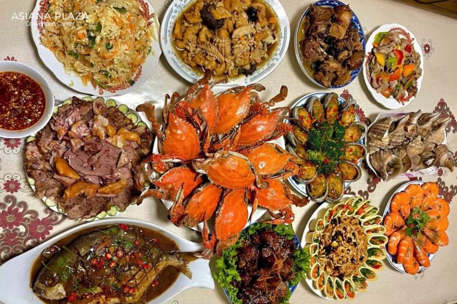 Mâm cỗ lễ lại mặt truyền thống