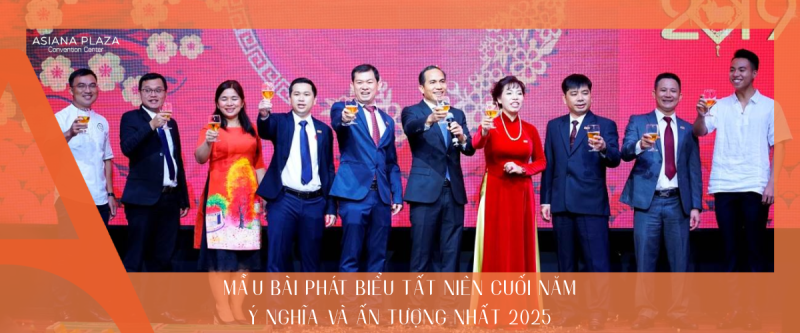 Bài phát biểu tất niên cuối năm
