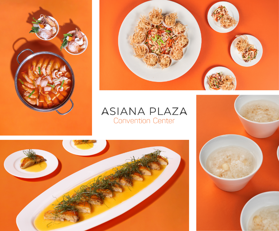 Menu tiec cuoi Asiana Plaza