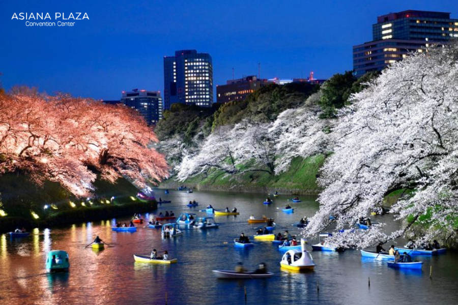 trăng mật lãng mạn Tokyo