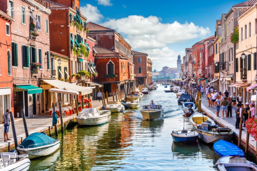chuyến trăng mật đến Venice