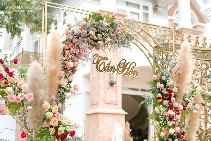 Lễ Tân Hôn bày trí