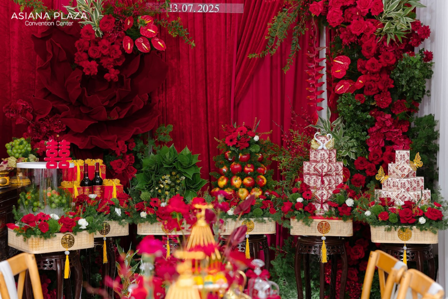 tráp lễ truyền thống