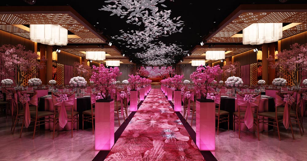 tổ chức tiệc cưới lãng mạn