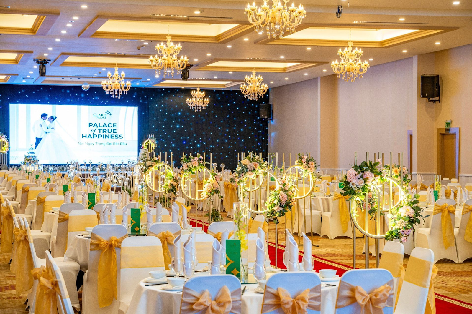 Sảnh cưới Claris Palace