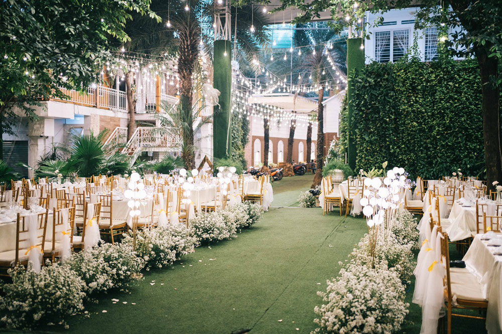 Sảnh tiệc ngoài trời Đồng Xanh