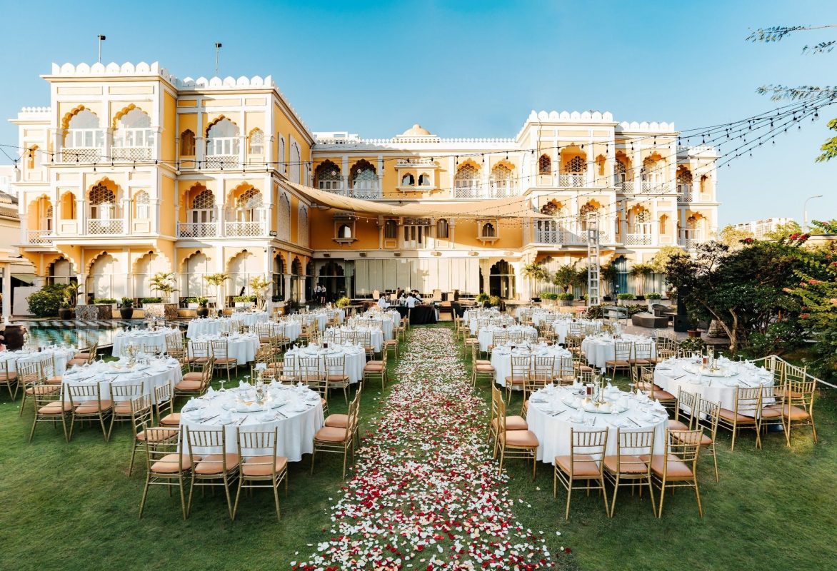 Sảnh cưới 3D mapping Chloe Gallery