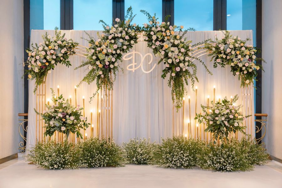 concept trang trí tiệc cưới