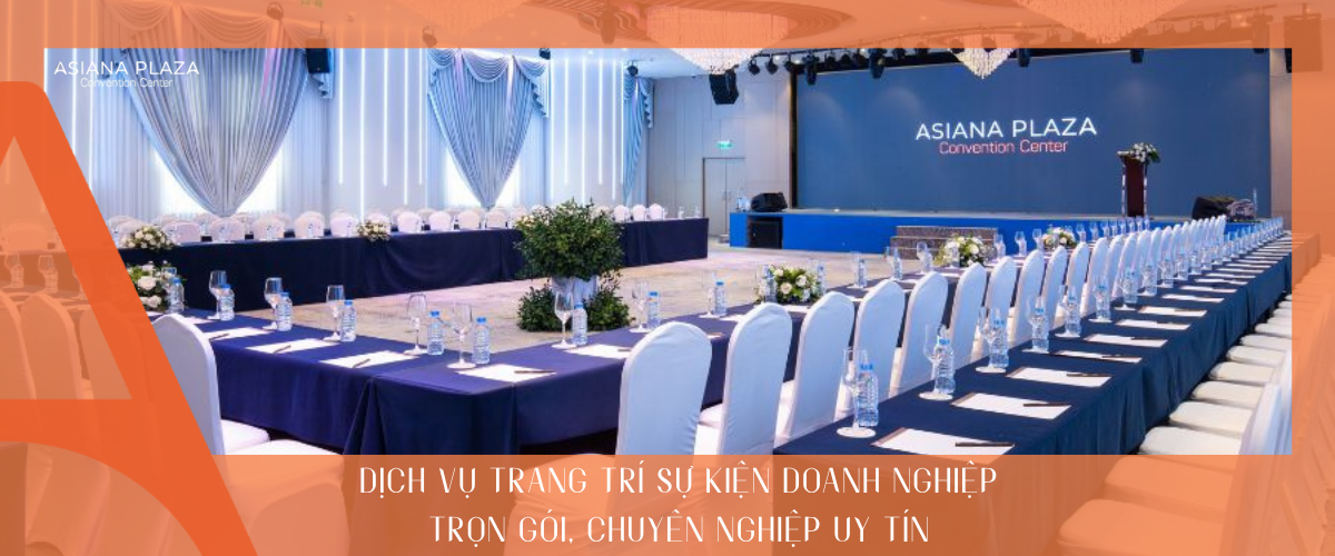 trang trí sự kiện doanh nghiệp