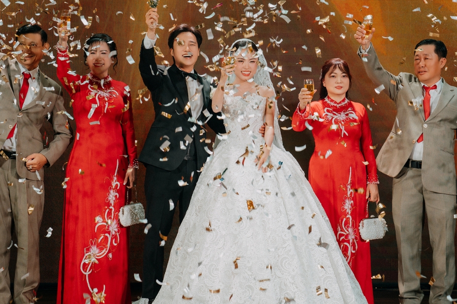 chi phí tiệc cưới cuối năm