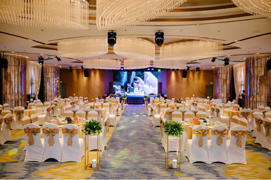 sảnh cưới đẹp tại tphcm