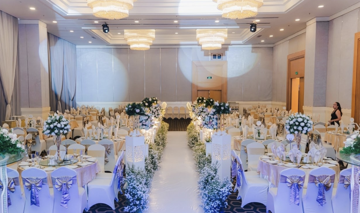 Sảnh tiệc Adora Luxury tráng lệ