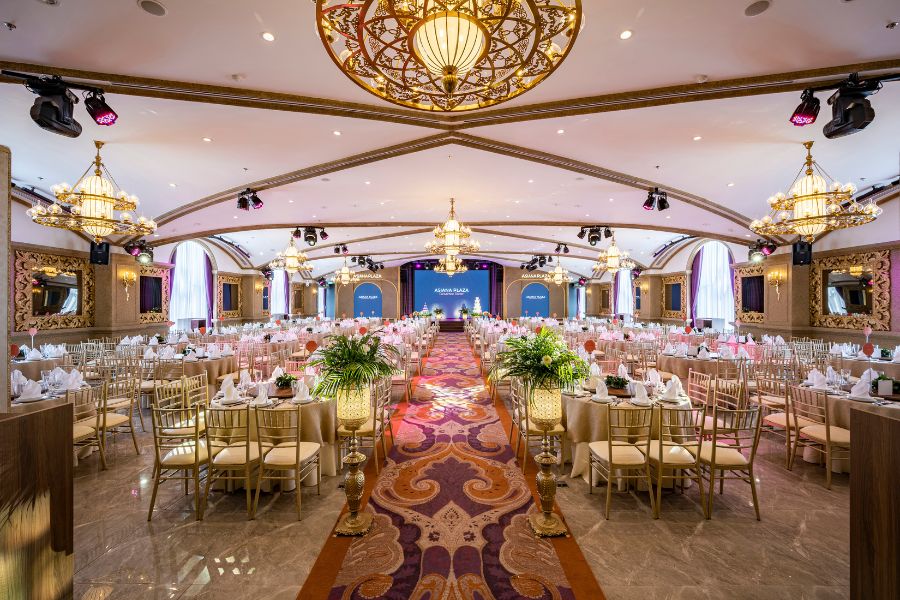 Bố trí không gian sảnh cưới đẹp