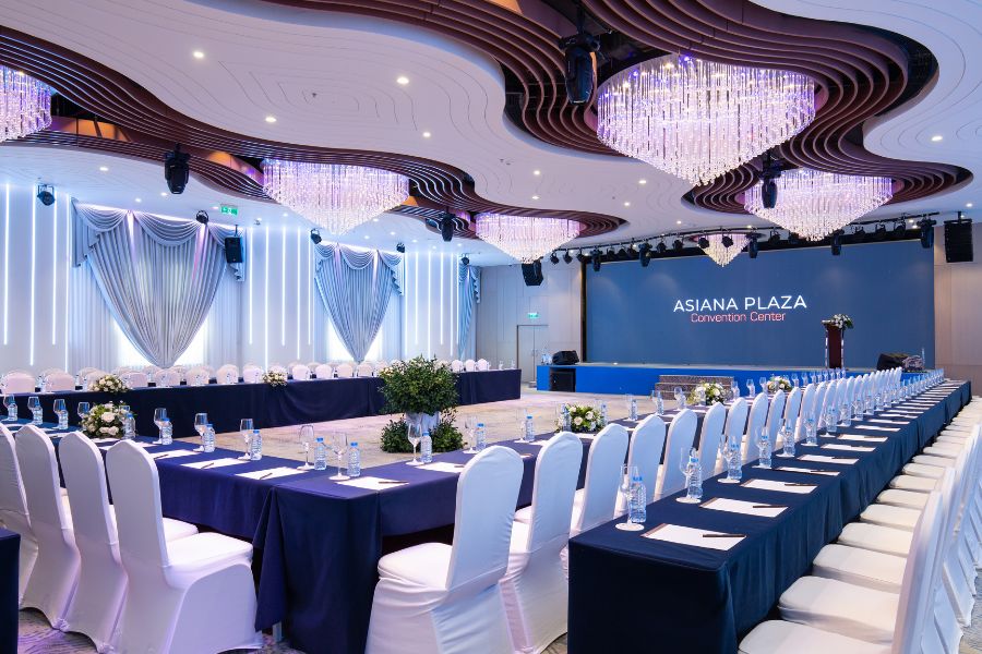 Sảnh tiệc Sapphire chính diện