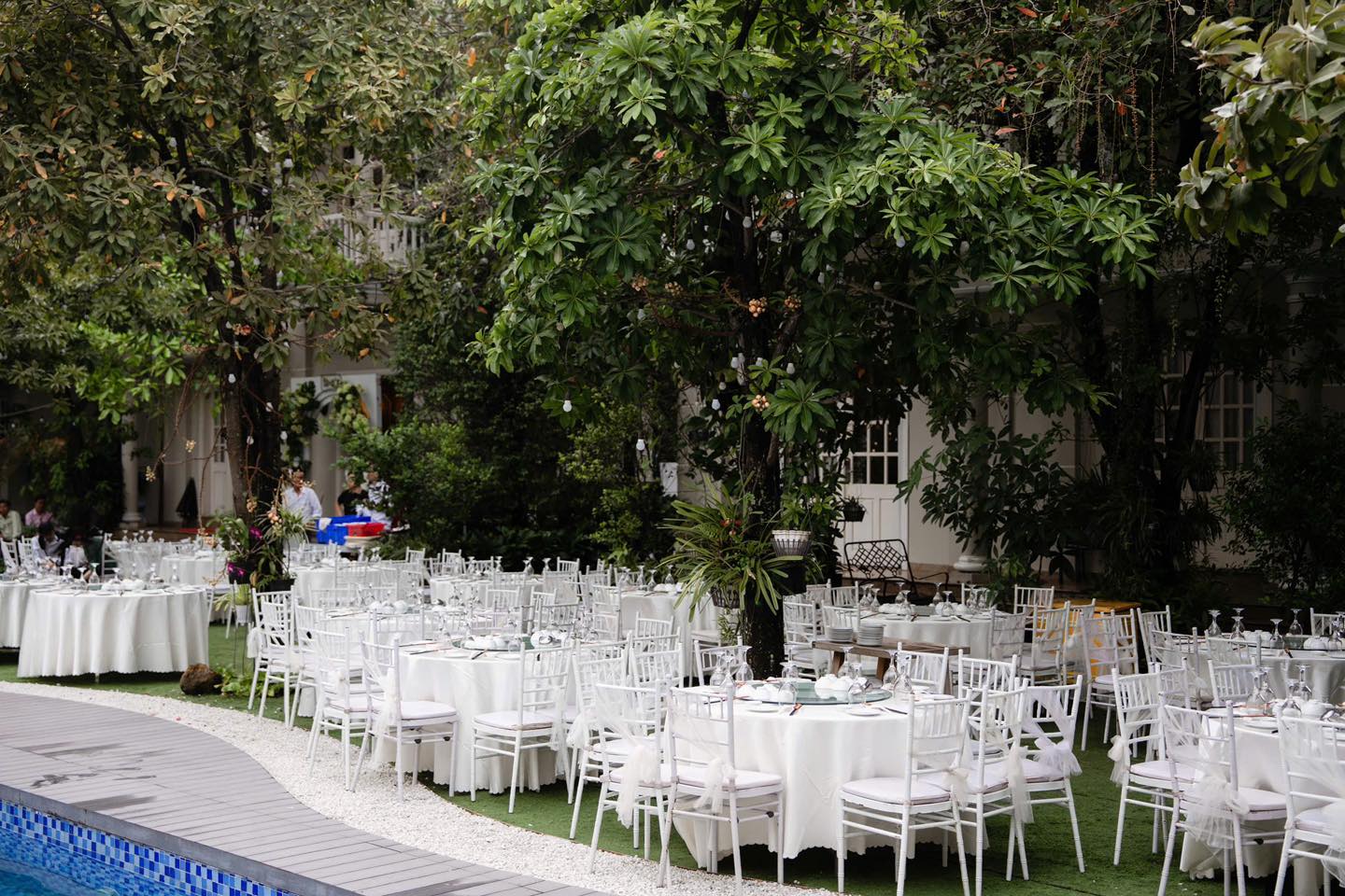 Dinh thự cưới xanh The Mansion