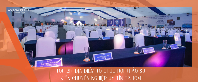 địa điểm tổ chức hội thảo