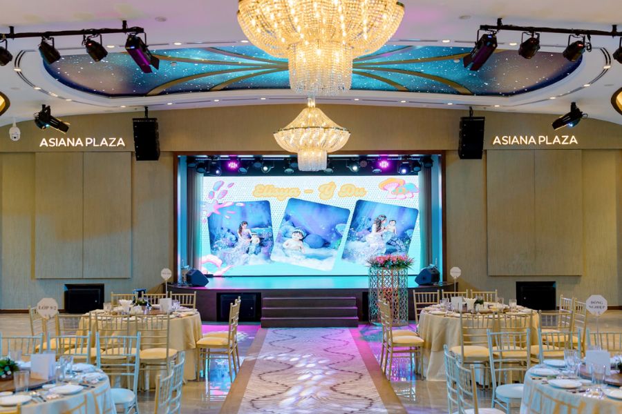 Trang trí tiệc đầy tháng