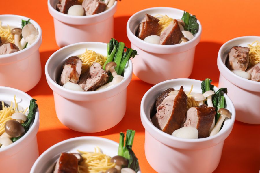 chất lượng thực đơn tiệc cưới