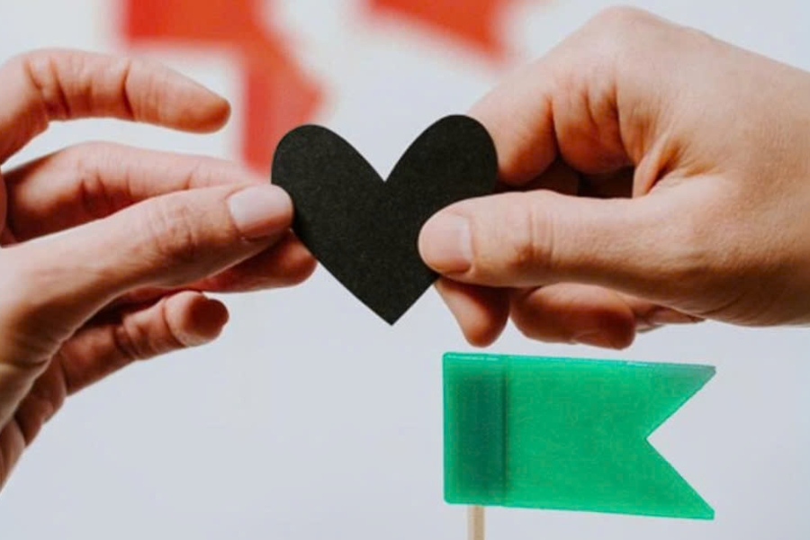 khái niệm green flag tình yêu