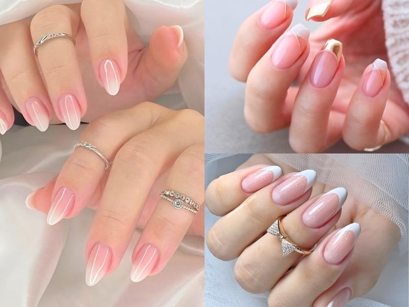 Kiểu French Manicure cổ điển