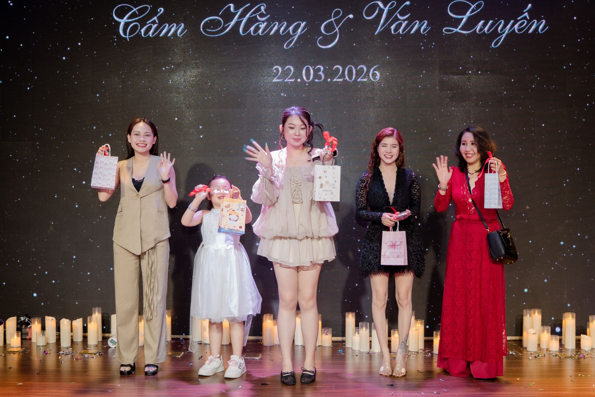 Hoạt động giải trí tiệc cưới