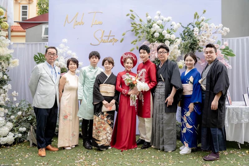 Đám cưới theo phong cách Nhật Bản được yêu thích nhờ vẻ đẹp thanh lịch, tối giản mà trang trọng (Nguồn: Internet)