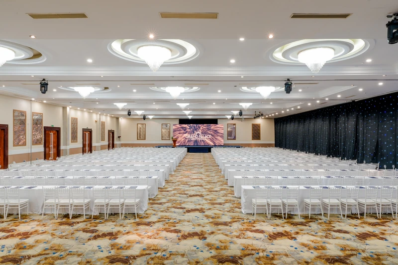Sảnh tiệc của Grand Palace thiết kế linh hoạt
