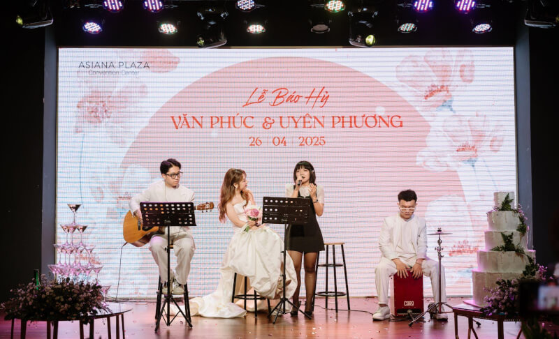 Asiana Plaza hỗ trợ MC, band linh hoạt theo concept, quy mô của từng sự kiện