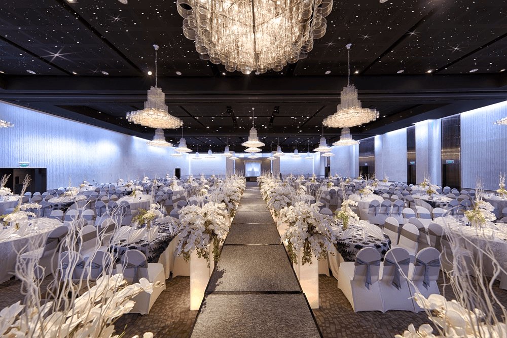 Gala Center nổi bật với các sảnh chủ đề theo mùa, đa dạng bảng màu (Nguồn: Internet)
